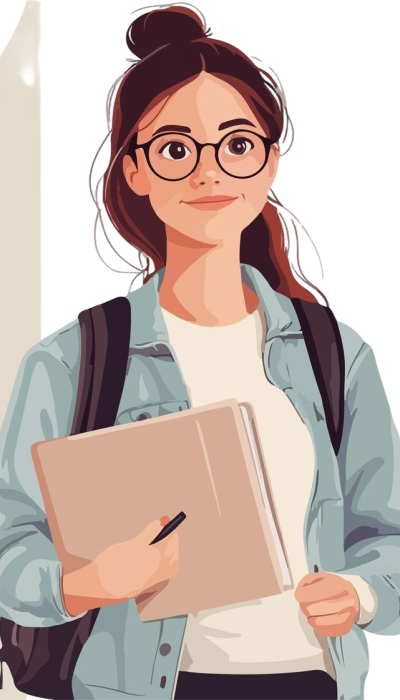 confident-female-student-holding-folder-portrait